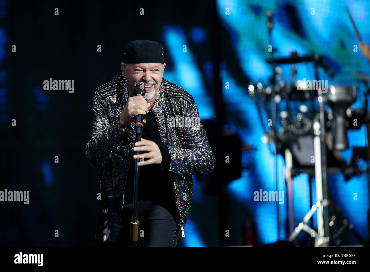 Milano, Italia. 02Giugno, 2019. concerto vasco rossi San Siro Milano # vascononstoplive19 Credit: Indipendente Agenzia fotografica/Alamy Live News Foto Stock