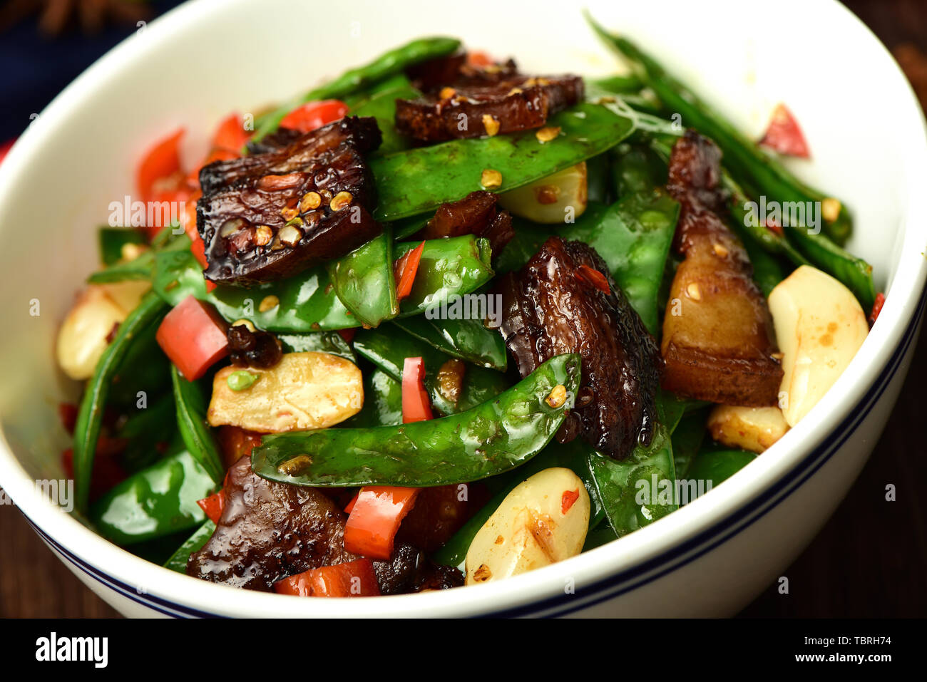 Paese di bacon Foto Stock