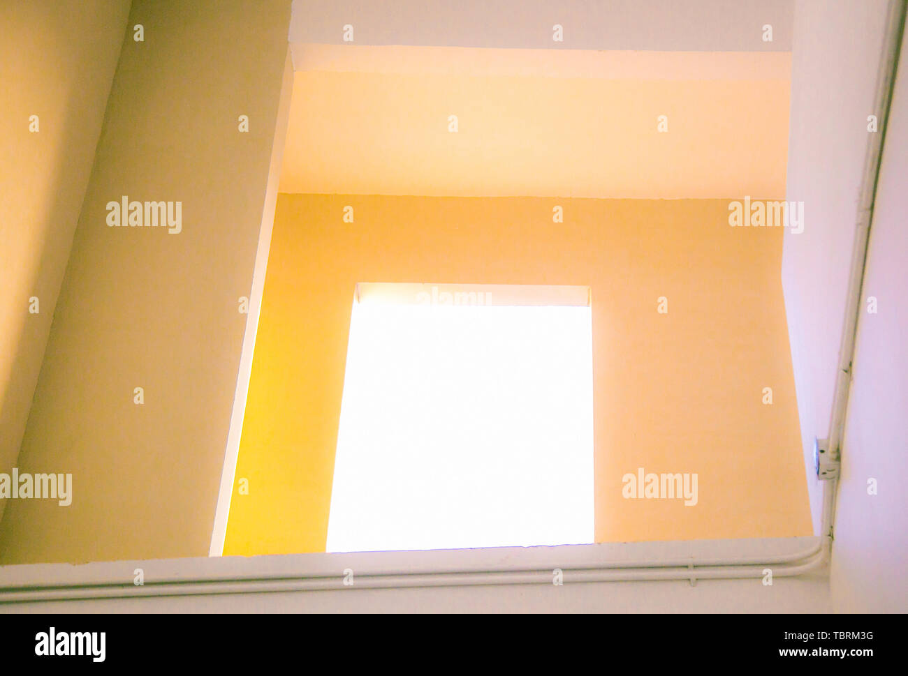 Architettura, paesaggio, Colour, Deep uptown. Foto Stock