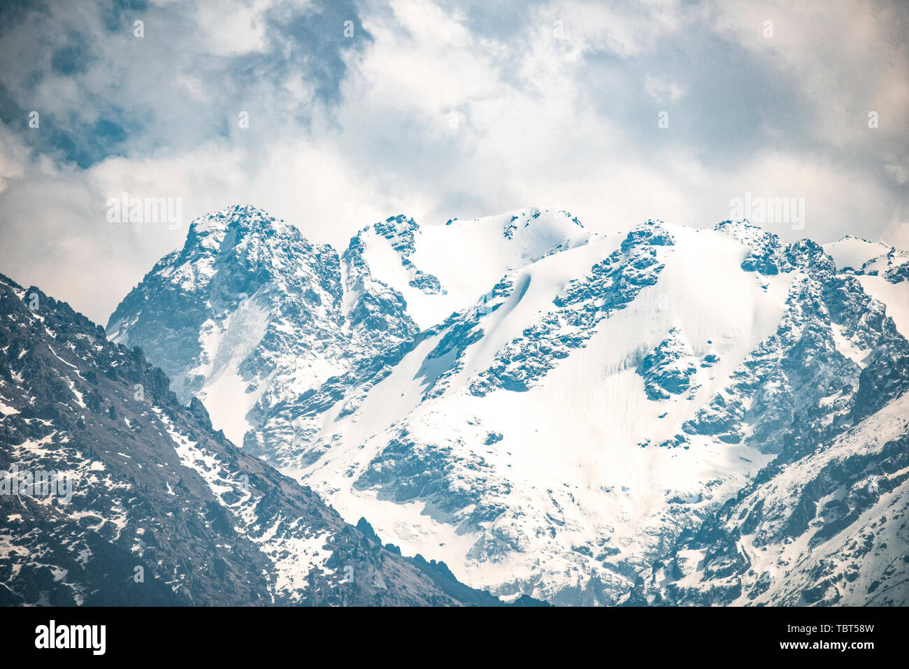 Monti Tianshan, Xinjiang Foto Stock