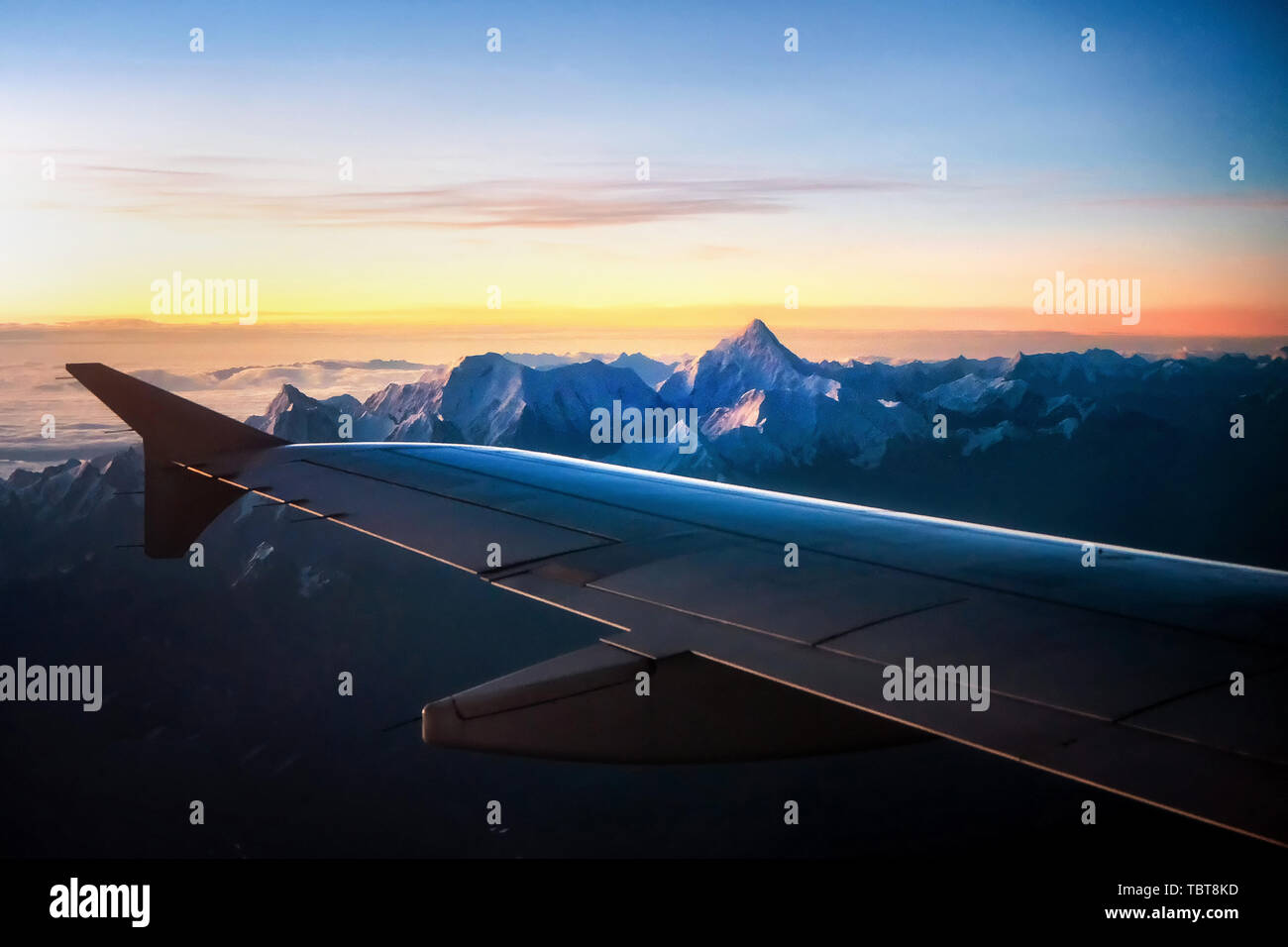 È tutto il paesaggio che vedo in alcuni luoghi i go e così via. Foto Stock