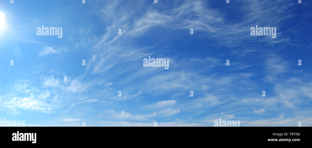 Modello con filo-come le nuvole Foto Stock