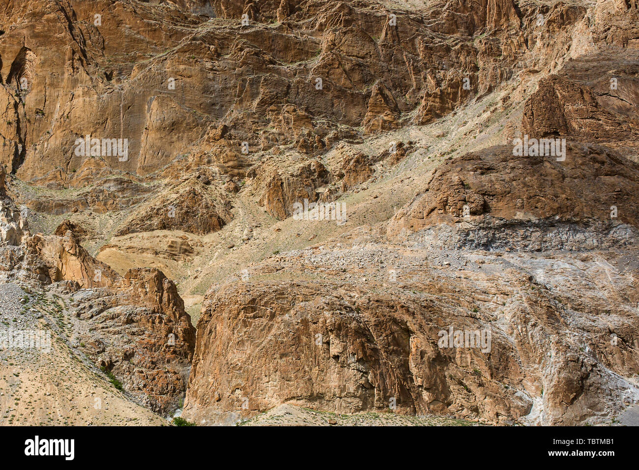 L'Himalaya superficie rocciosa sfondo textrure Foto Stock