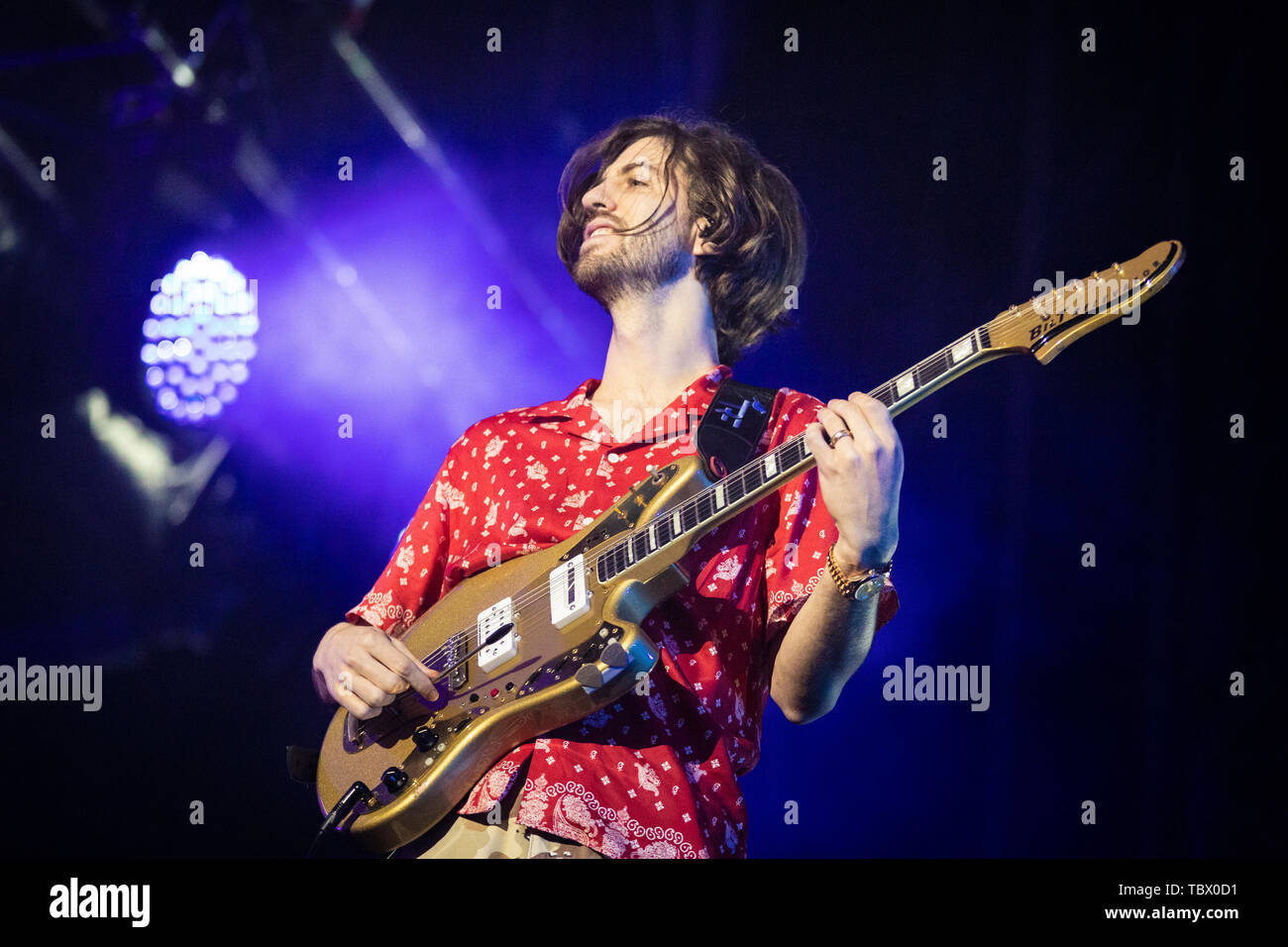 Firenze Italia 2 Giugno 2019 immaginare draghi live all Ippodromo delle Cascine - Visarno Arena - Firenze © Andrea Ripamonti / Alamy Foto Stock