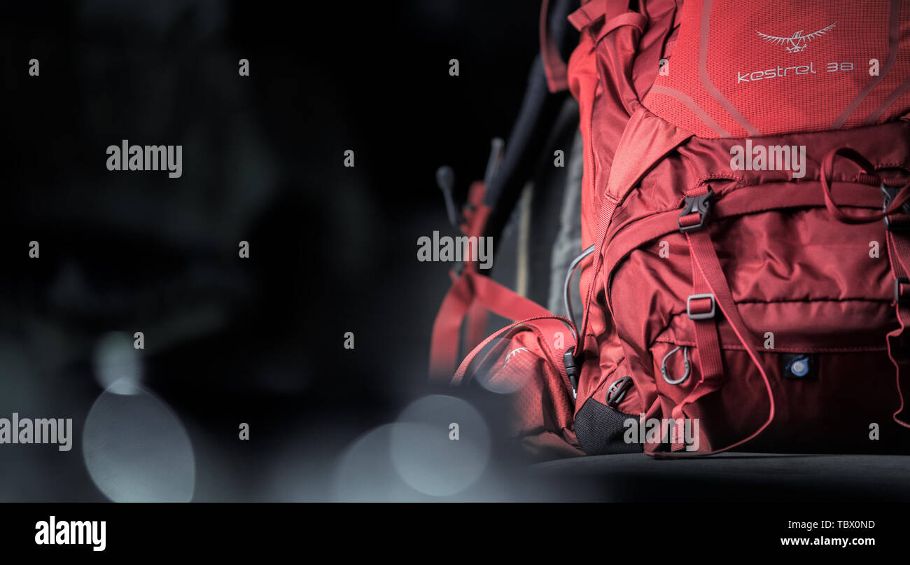 Osprey 38L Kitty Hawk zaino Foto Stock