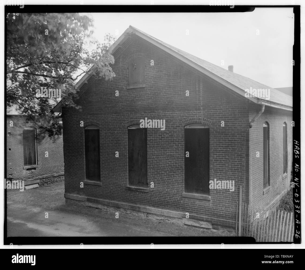 Lo stato di New York di soldati e marinai Home, l'Edificio n. 29, il reparto degli affari di veterani Medical Center, 76 Veterani Avenue, bagno, Steuben County, NY Foto Stock