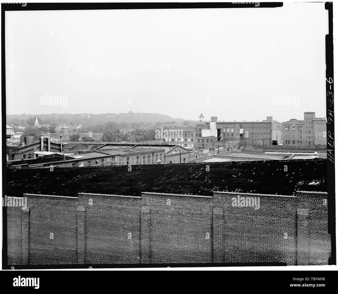 Muscogee Manufacturing Company, anteriore Avenue e la Quattordicesima Street, Columbus Muscogee County, GA Foto Stock