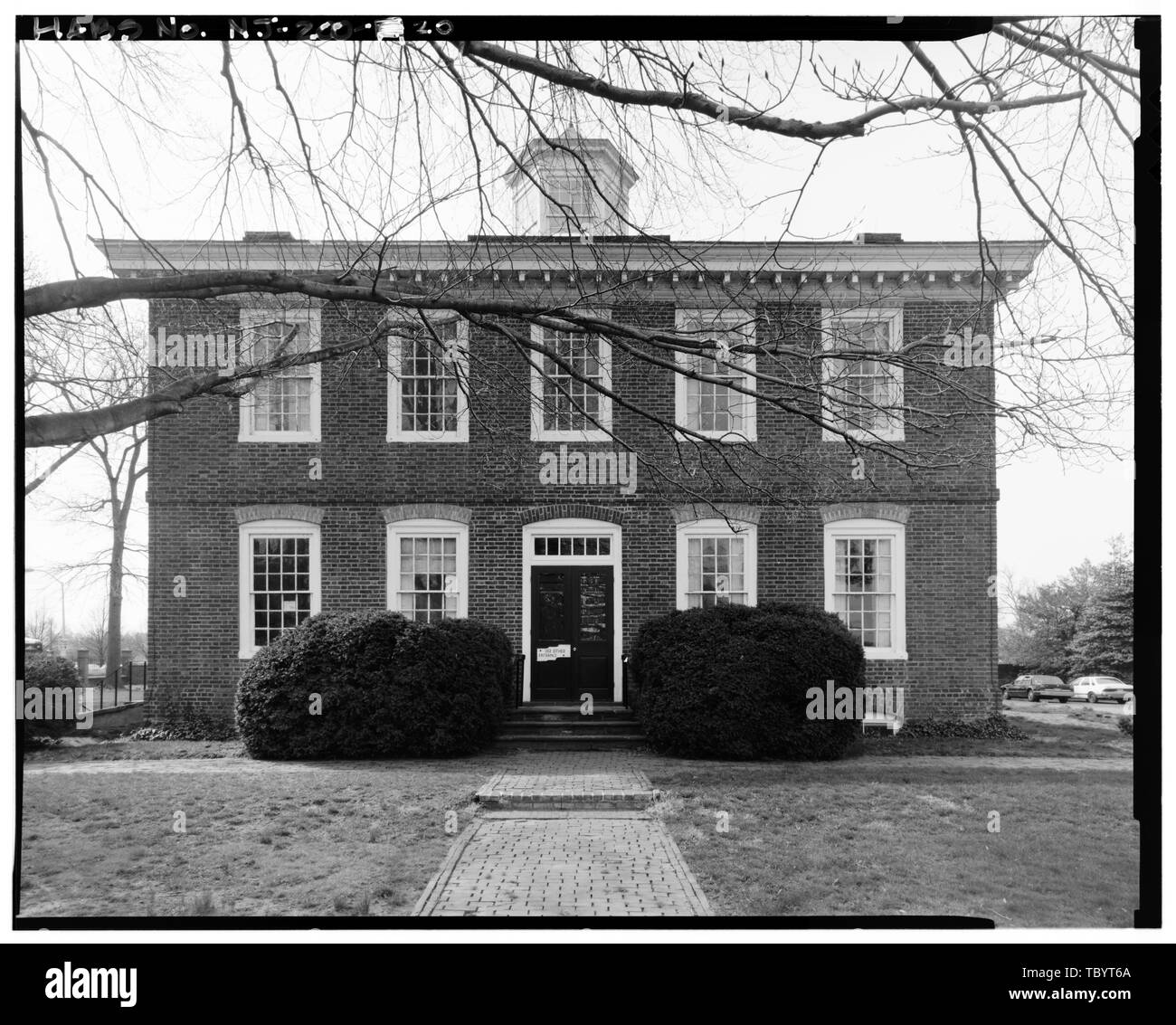 Elevazione del Nord Trento House, 15 Market Street (modificato da 539 a sud di Warren Street), Trenton, Mercer County, NJ Foto Stock