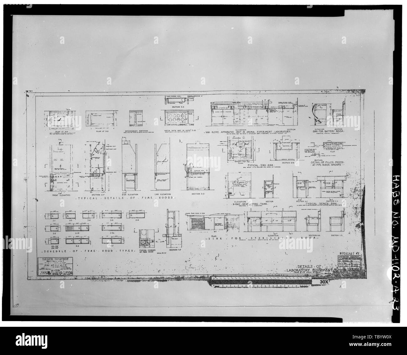Gli istituti nazionali di sanità, igiene industriale Laboratory, 9000 Rockville Pike, Bethesda, Montgomery County, MD Wolcott, J Winthrop, Jr George A. Fuller Company Samuel J. Crewell Iron Works Walter S. Phelps granito dolce compagnia della società siderurgica Aerofin Corporation B. F. Società Sturtevant Ohio società iniettore leggendo, Pratt e cady James freddo porta di storage Company J. P. Pfeiffer e figlio Dyer, Rolla e von Ottingen, Wolfgang G Donahue, Dennis D Robinson e Associates, Inc., imprenditore Gaudreau, William un, L, contraente Hooper, Carol, campo squadra Fetzer, Kristin, campo squadra Robinson, Judith, Foto Stock