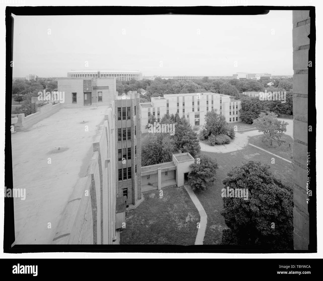 Naval Hospital di Philadelphia, delimitata da sud ventesimo Street, Hartrafnt Street, South Broad Street e Pattison Avenue, Philadelphia, Contea di Philadelphia, PA Karcher e Smith, architetti U.S. Dipartimento della Marina Militare Louis Berger and Associates, Inc., imprenditore Meyer, Lauren, trasmettitore Lukowicz, Girolamo, fotografo Herr, Giovanni, fotografo Tucher, Rob, fotografo Dixon, Stuart Paul, storico Foto Stock