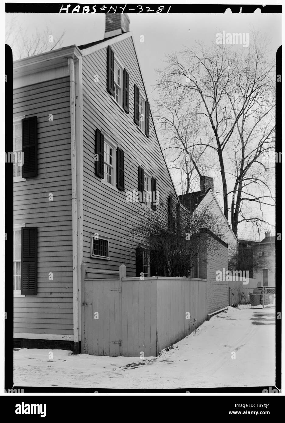 Nicholas Casa Veeder, 104106 Front Street, Schenectady, Schenectady County, NY Foto Stock