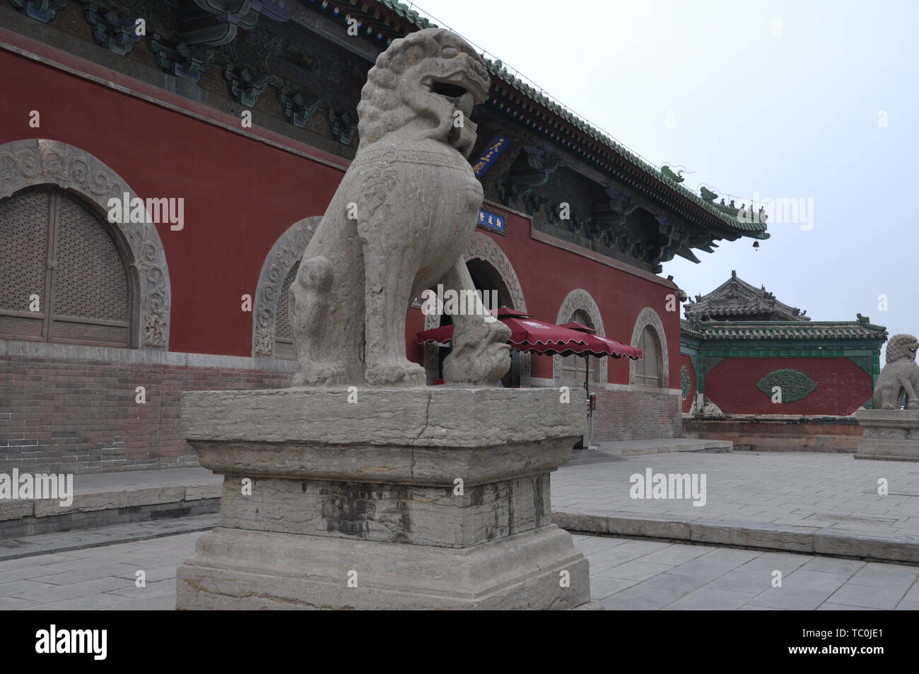 Grande Tempio del Buddha in Zhengding, nella provincia di Hebei Foto Stock