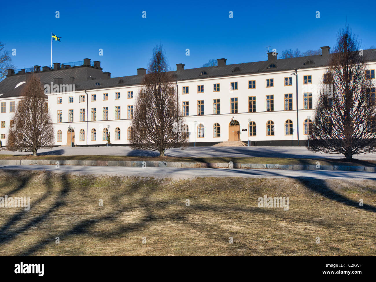 Palazzo Karlberg, Solna, Stoccolma, Svezia e Scandinavia Foto Stock