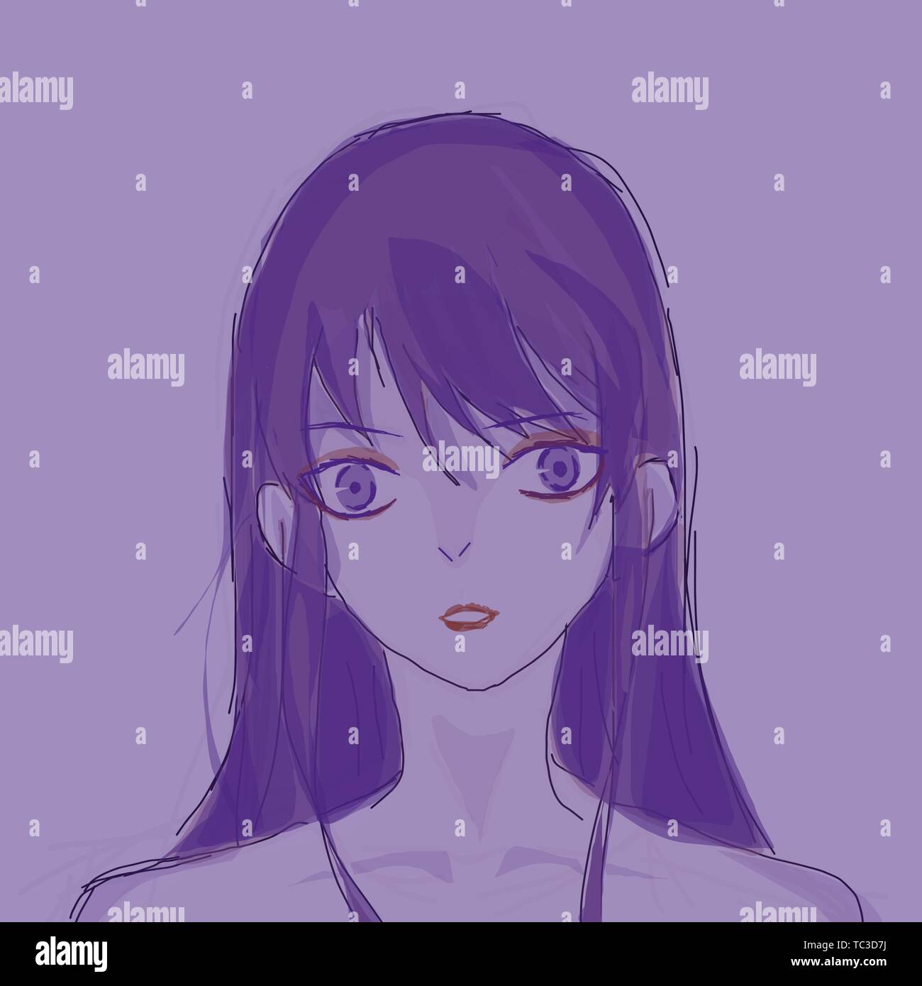 Disegnare l'immagine. Foto Stock