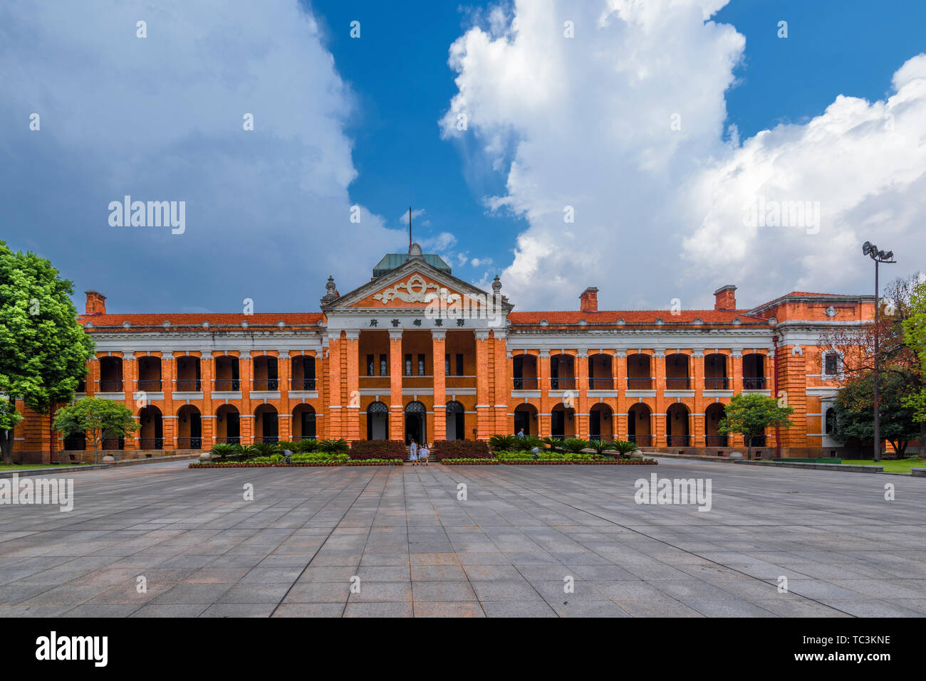 2018.09.02 Wuchang Casa Rossa, Memorial Hall della Sollevazione Wuchang della Rivoluzione Xinhai Foto Stock