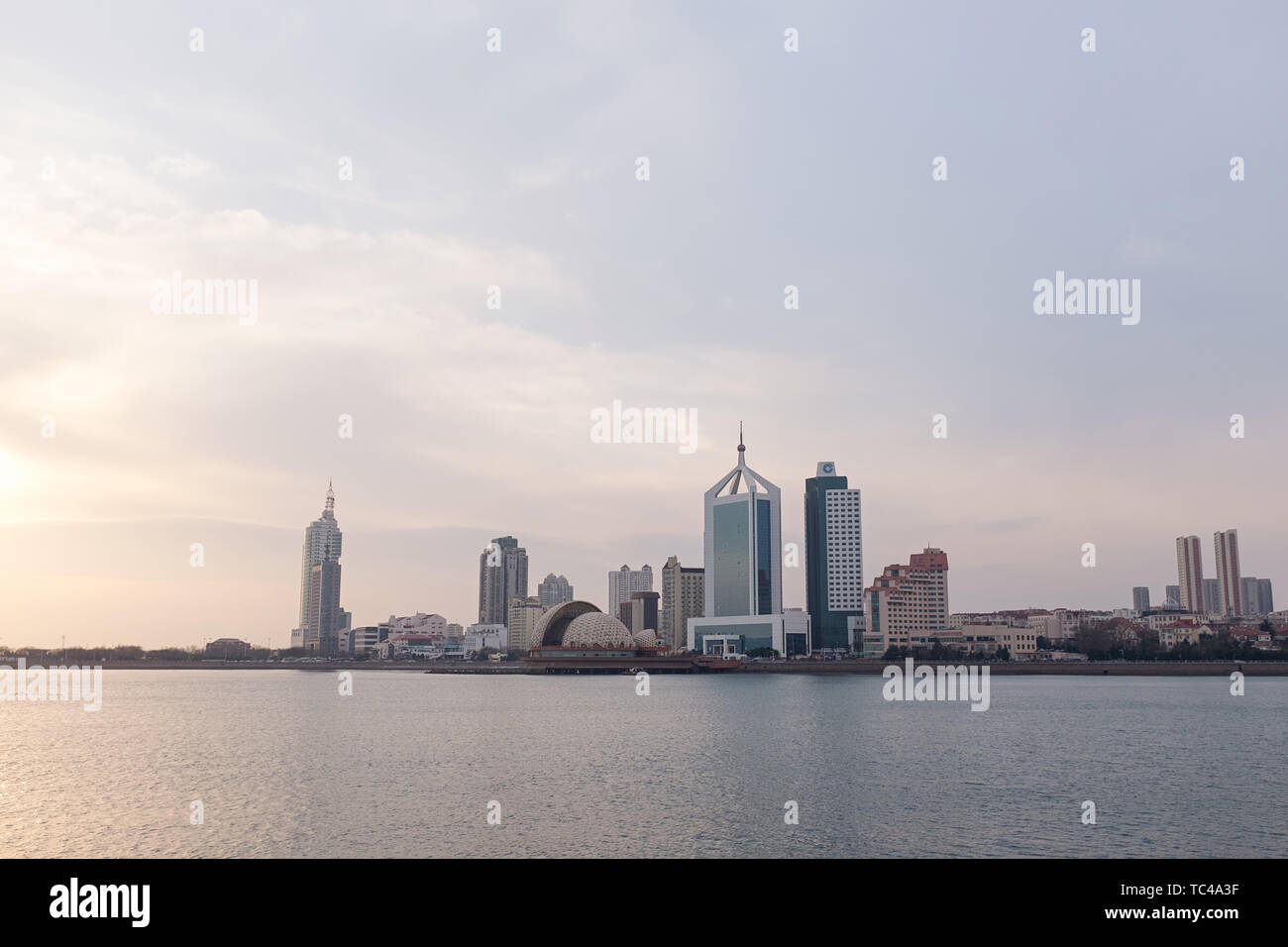 La città di Qingdao scenario Foto Stock La città di Qingdao scenario Foto Stock