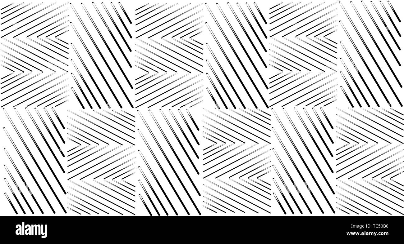 Bianco nero stampa verticale e linee rettangolo pattern sfondo minimalista Illustrazione Vettoriale