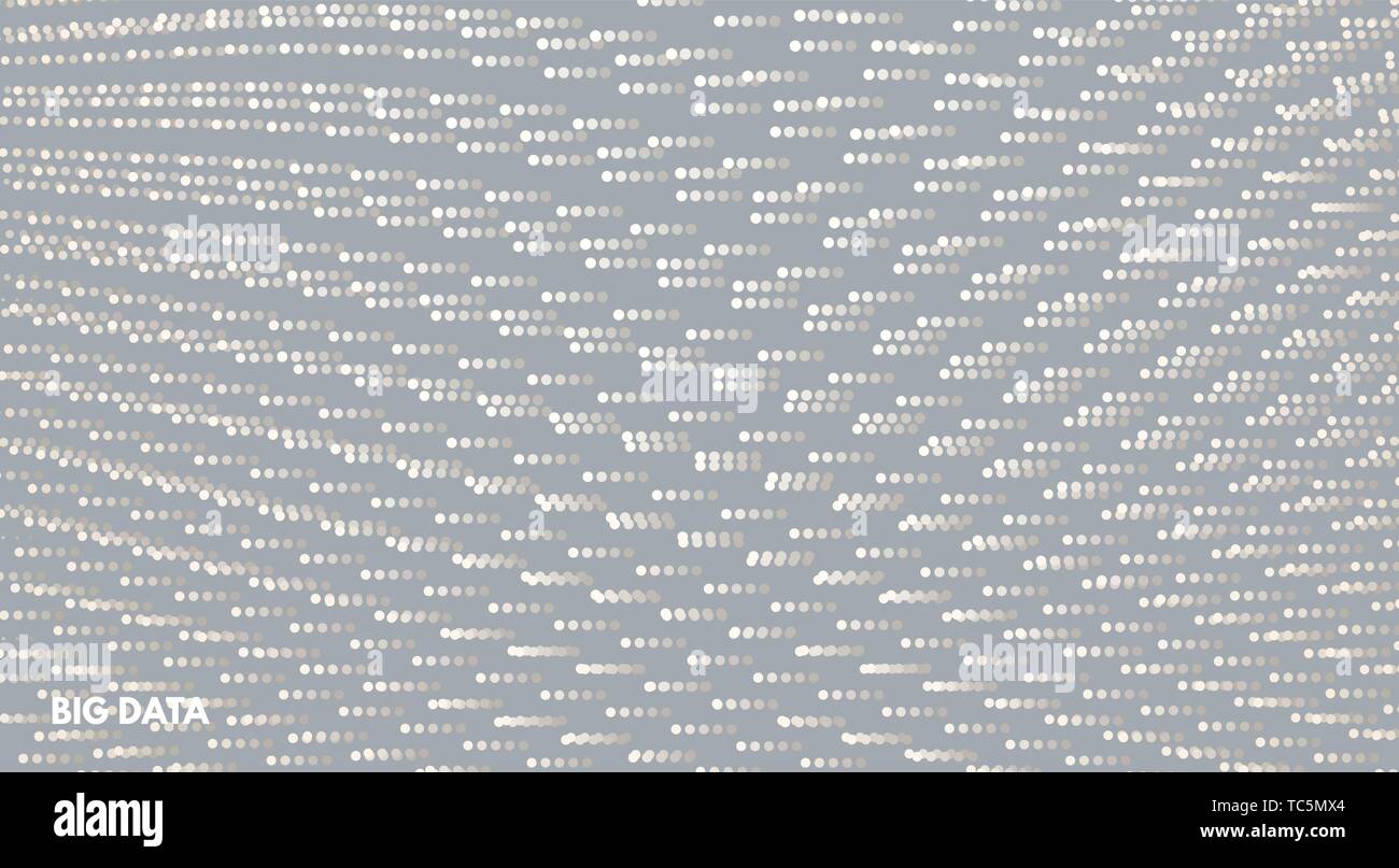 Dati di grandi dimensioni sullo sfondo. Processo di codifica. Abstract illustrazione vettoriale. Illustrazione Vettoriale