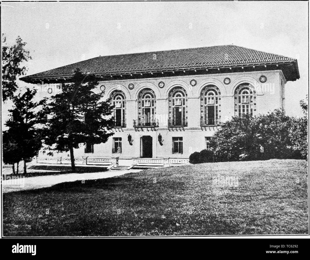 Fotografia della University of Texas Library, dal libro "Libro di Texas' da Harry Yandell Benedetto e Giovanni A. Lomax, 1916. La cortesia Internet Archive. () Foto Stock