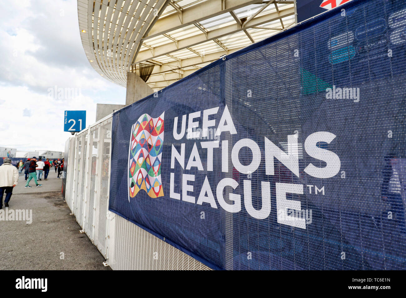 Porto, Portogallo. 05 Giugno, 2019. PORTO, 05-06-2019, Estadio Dragao, nazioni UEFA League Semi Finale. durante la partita Portogallo - Svizzera Credit: Pro scatti/Alamy Live News Foto Stock