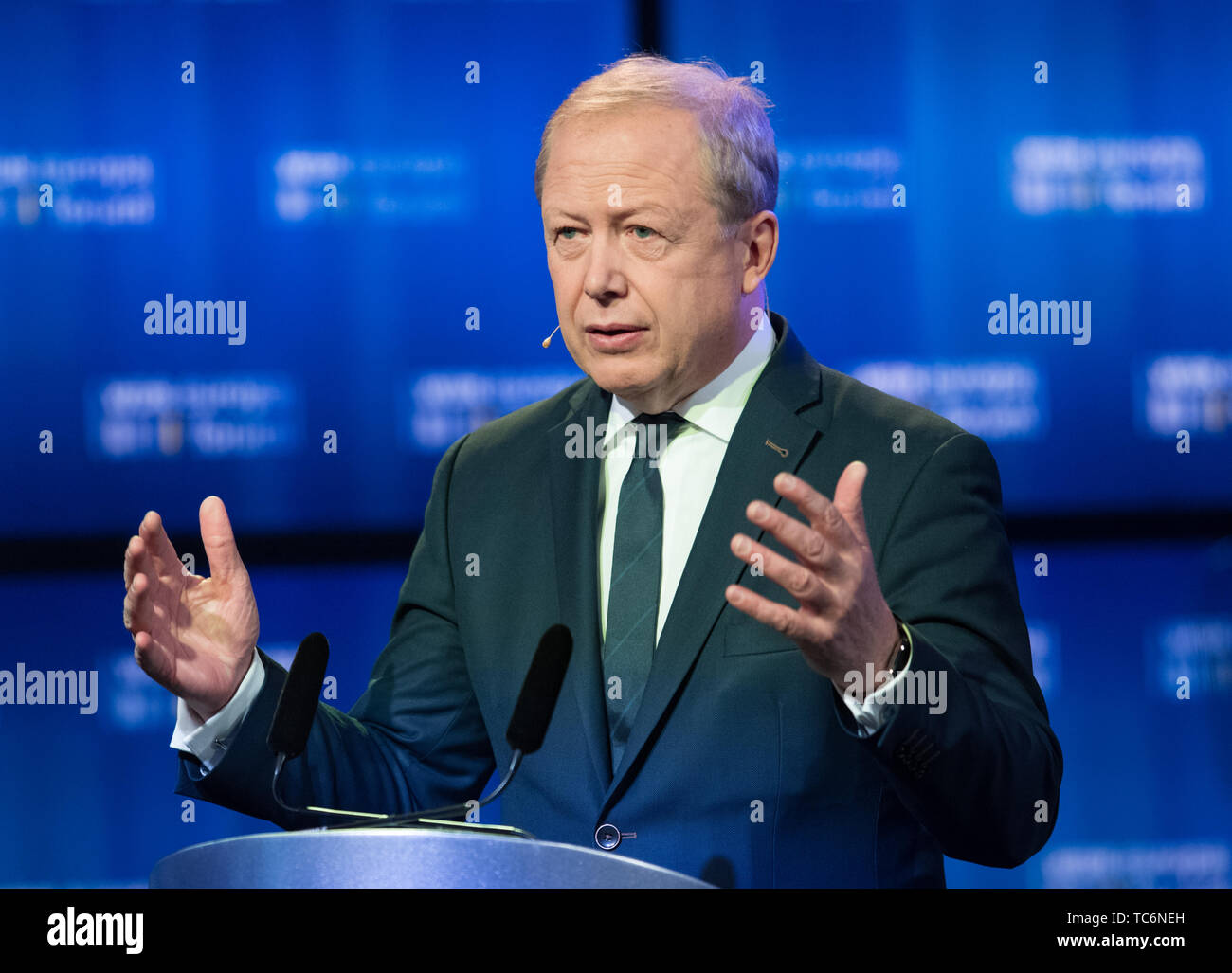 Berlino, Deutschland. 23 Maggio, 2019. Tom BUHROW (Intendant Westdeutscher Rundfunk) XXII International WDR Europaforum 2019 presso il Foreign Office di Berlino Germania il 23.05.2019. | Utilizzo di credito in tutto il mondo: dpa/Alamy Live News Foto Stock