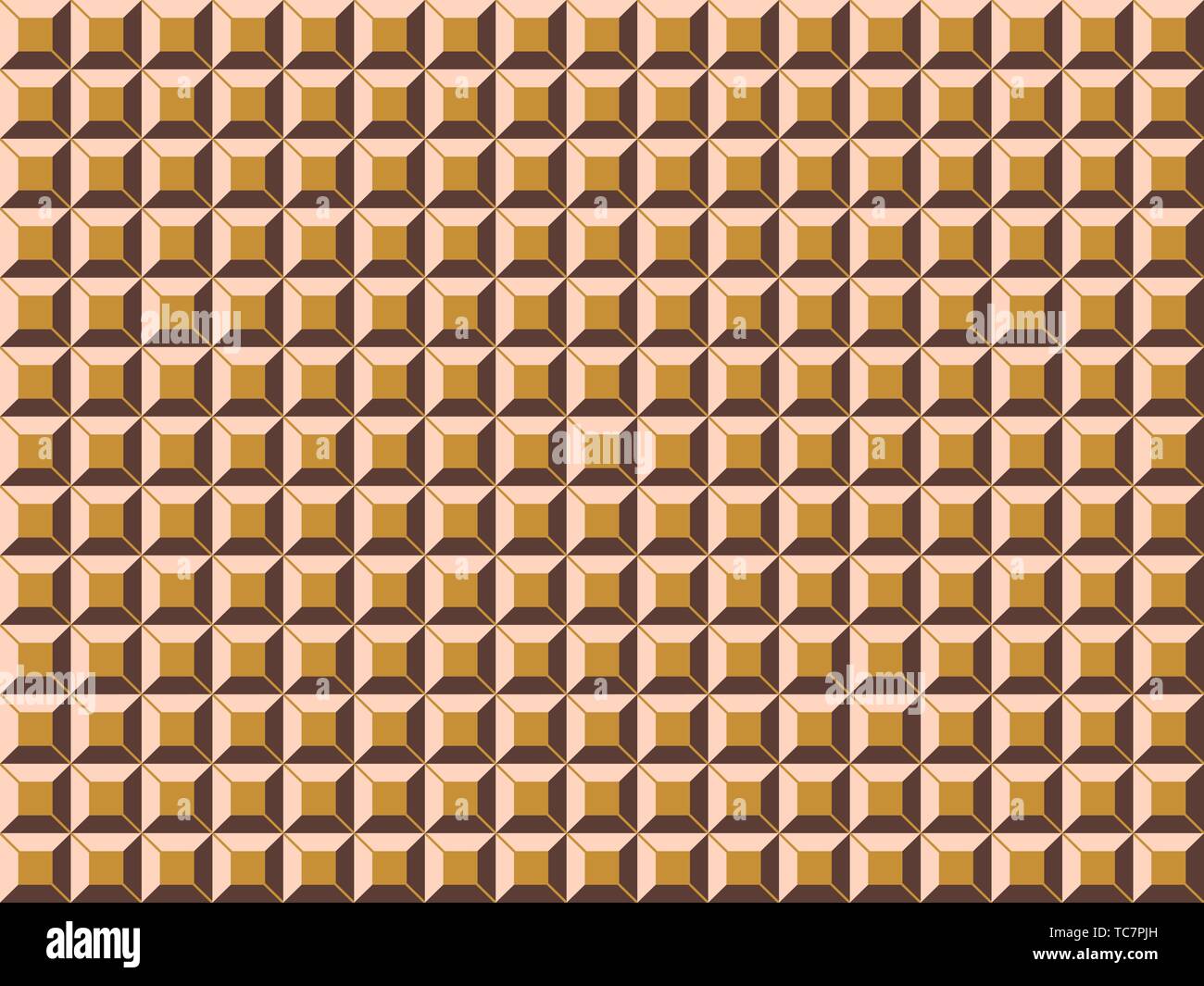 Vecchio gioco video pattern. Retrò classico sfondo. Un muro di mattoni. Semplice progettazione per web o banner. Illustrazione Vettoriale Illustrazione Vettoriale