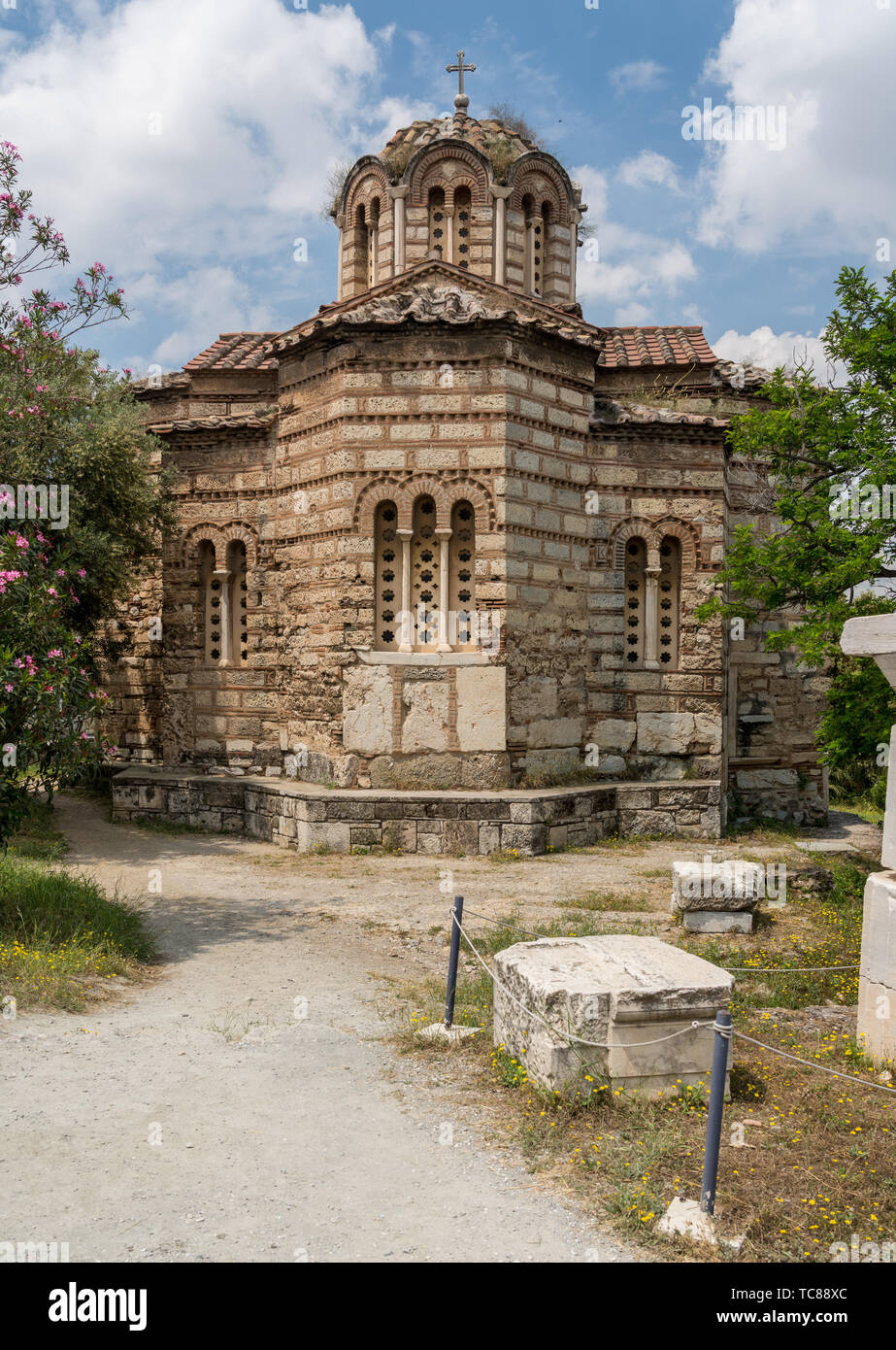 Santi Apostoli della chiesa Solaki in Greco Agora Foto Stock