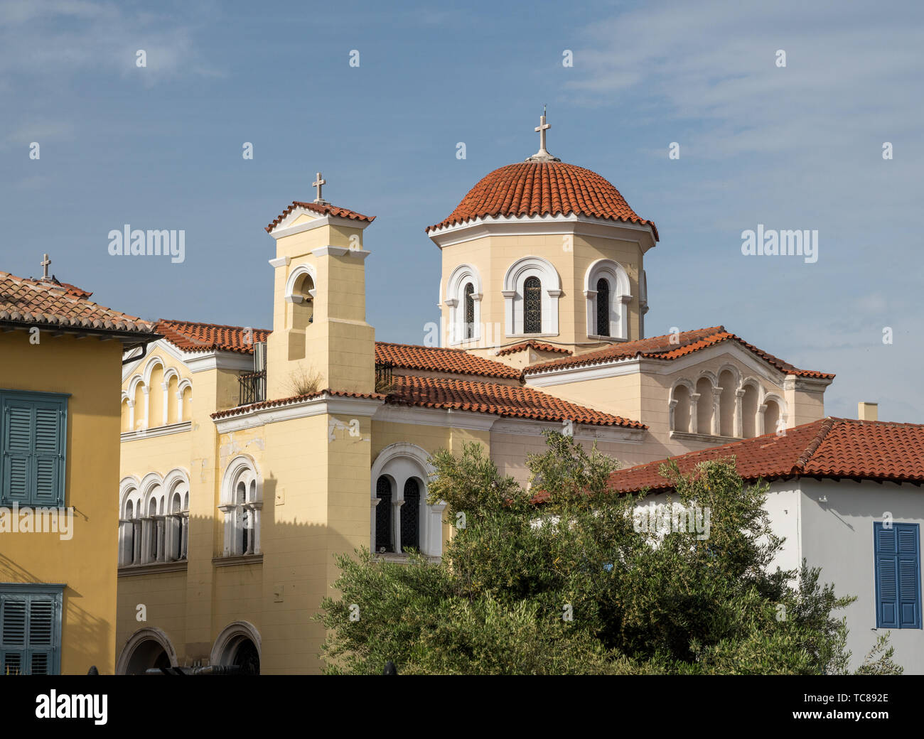Taxiarches - Panagia Grigorousa chiesa ortodossa greca ad Atene in Grecia Foto Stock