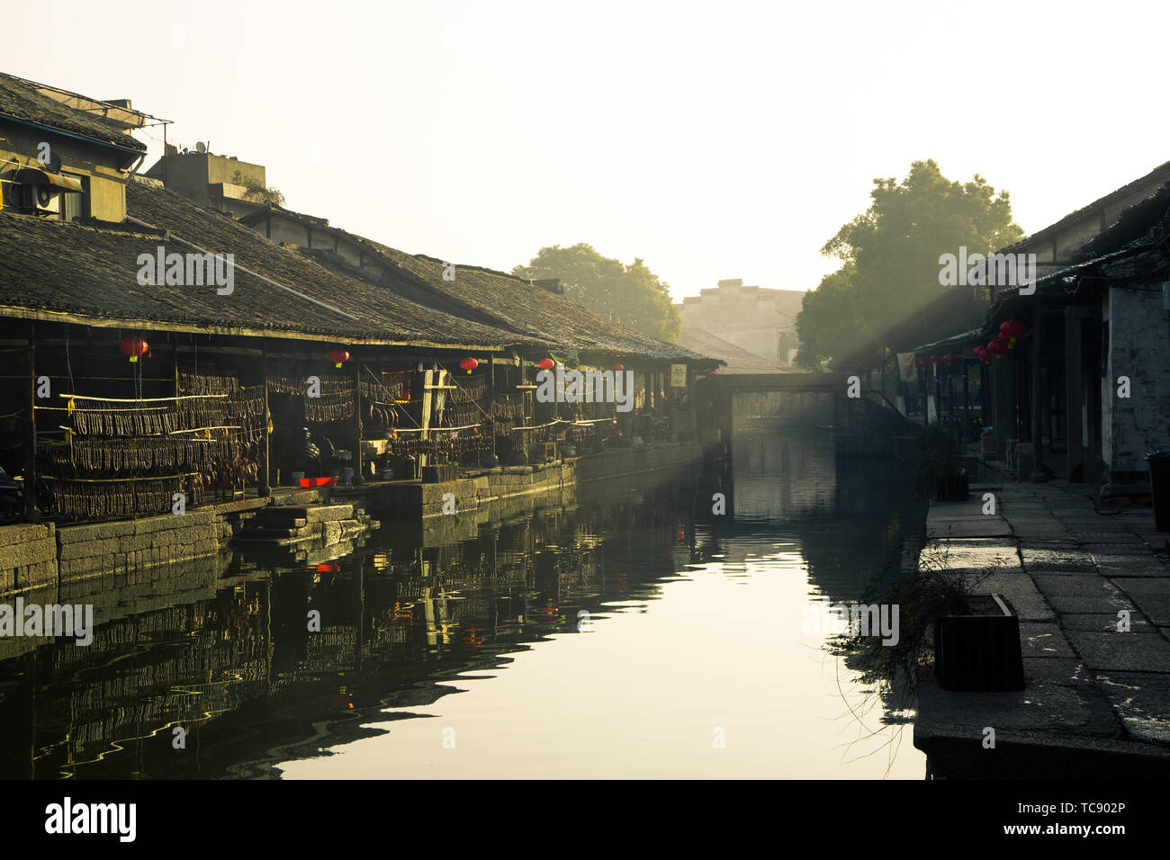 Anchang, Shaoxing, nella provincia di Zhejiang. (Fotografo: Immagine di Yiming) Foto Stock