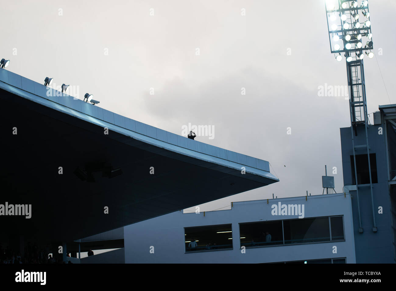 GUIMARES, Portogallo 6 GIUGNO un cecchino durante la UEFA Nazioni League match tra Paesi Bassi e Inghilterra a Estádio D. Afonso Henriques di Guimaraes, Portogallo giovedì 6 giugno 2019. (Credit: Pat Scaasi | MI News ) Credito: MI News & Sport /Alamy Live News Foto Stock