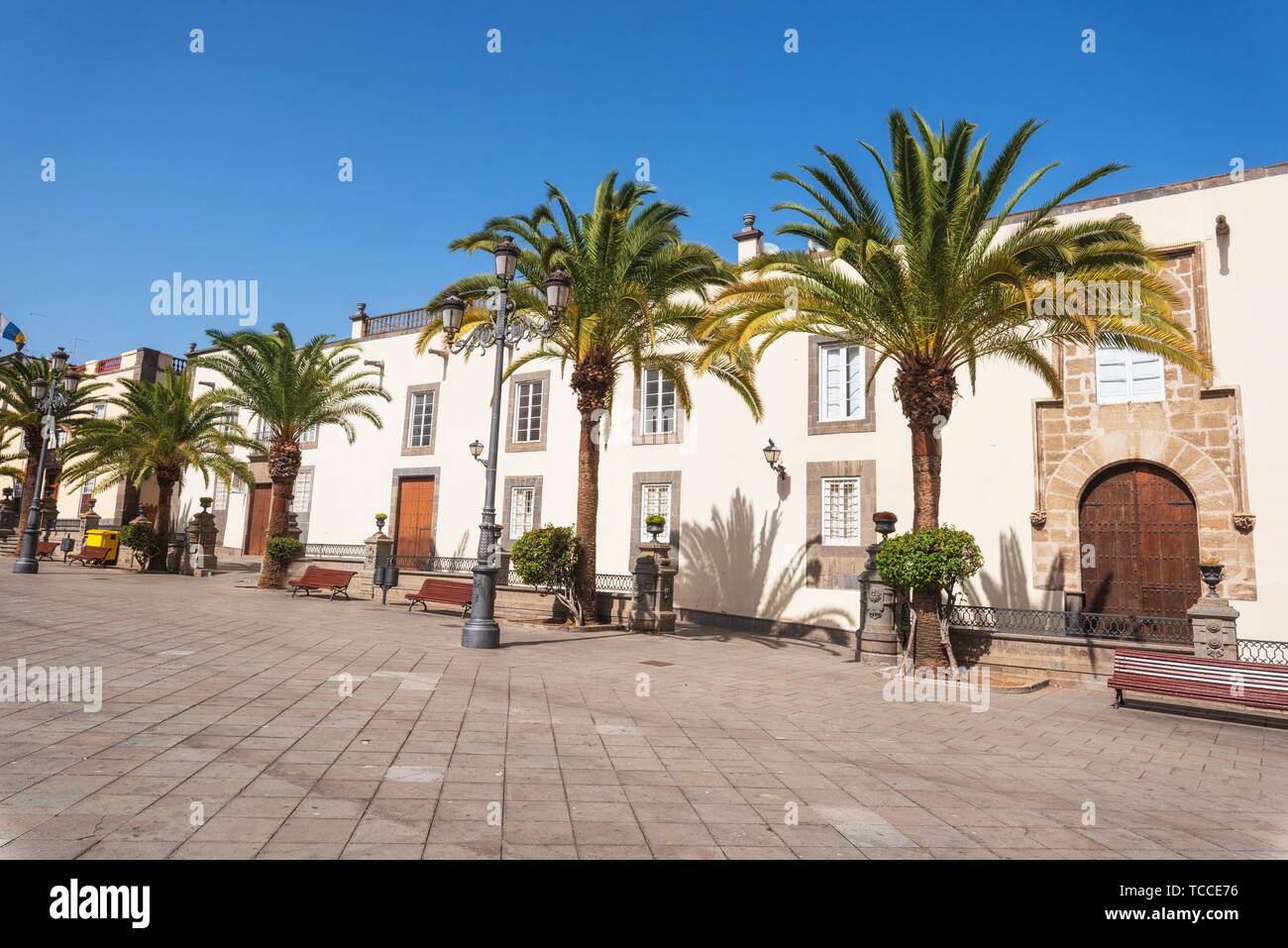 Edificio in stile canario immagini e fotografie stock ad alta