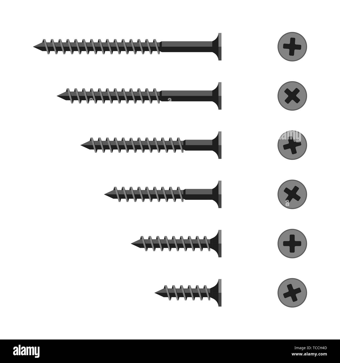 Viti e cross hands Illustrazione Vettoriale