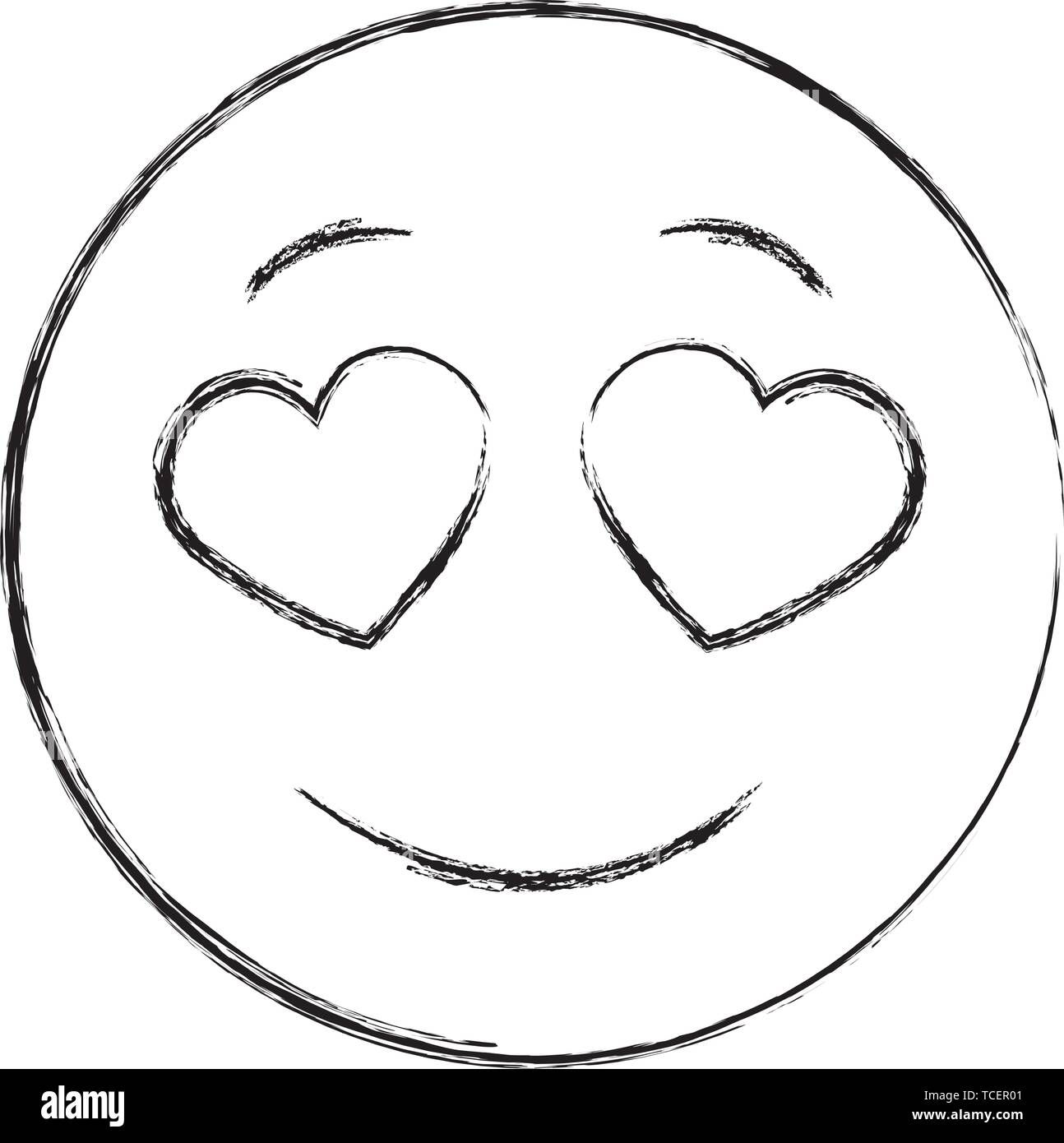 Emoticon Smiley face Illustrazione Vettoriale
