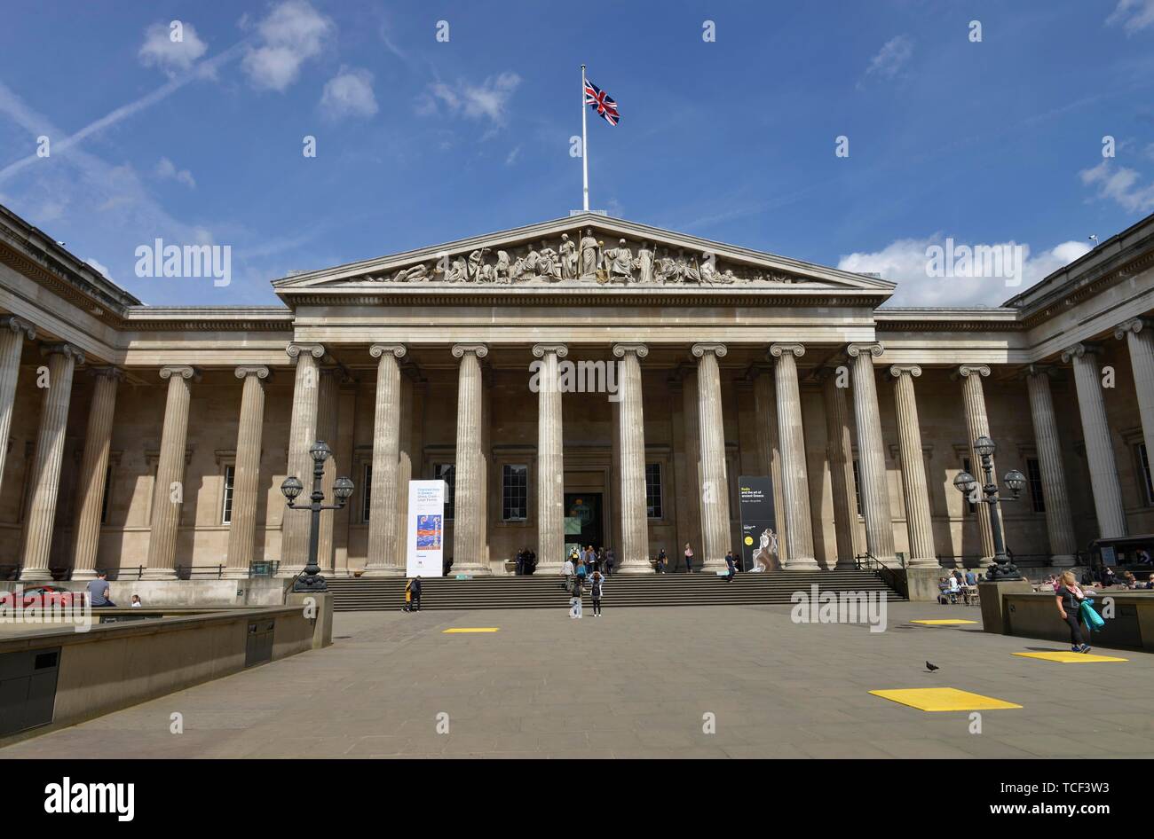British Museum, Bloomsbury, Londra, Gran Bretagna Foto Stock