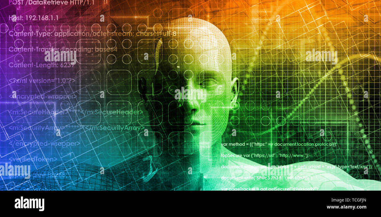 La tecnologia di comunicazione con il proprietario in un concetto di mobilità Foto Stock