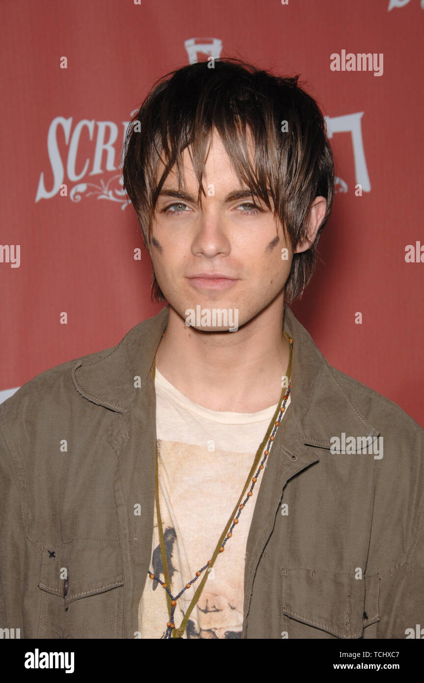 LOS ANGELES, CA. Ottobre 20, 2007: Thomas Dekker Spike TV 'Scream" 2007 Awards. © 2007 Paul Smith / Featureflash Foto Stock