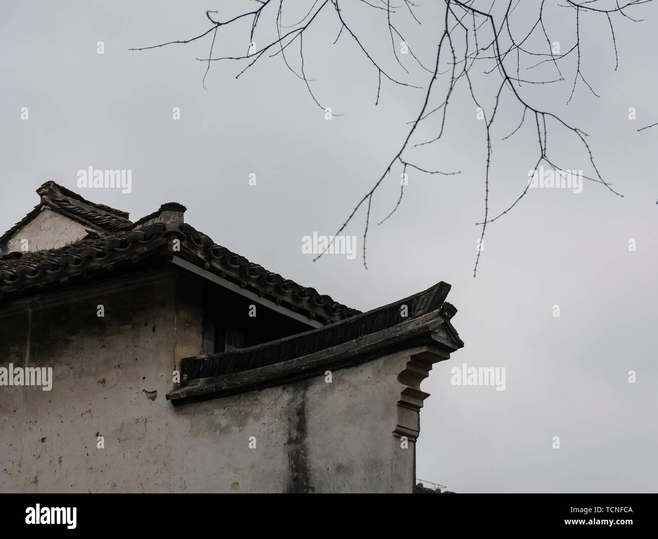 La vecchia strada antica Lane, Suzhou Foto Stock