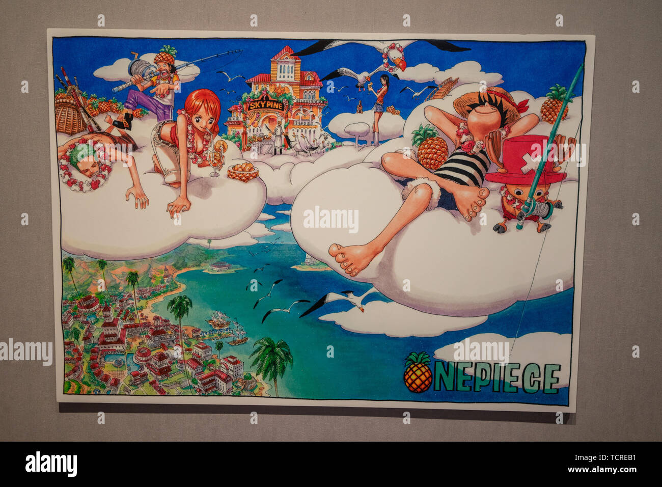 Mare ladro re comic book cover Foto Stock