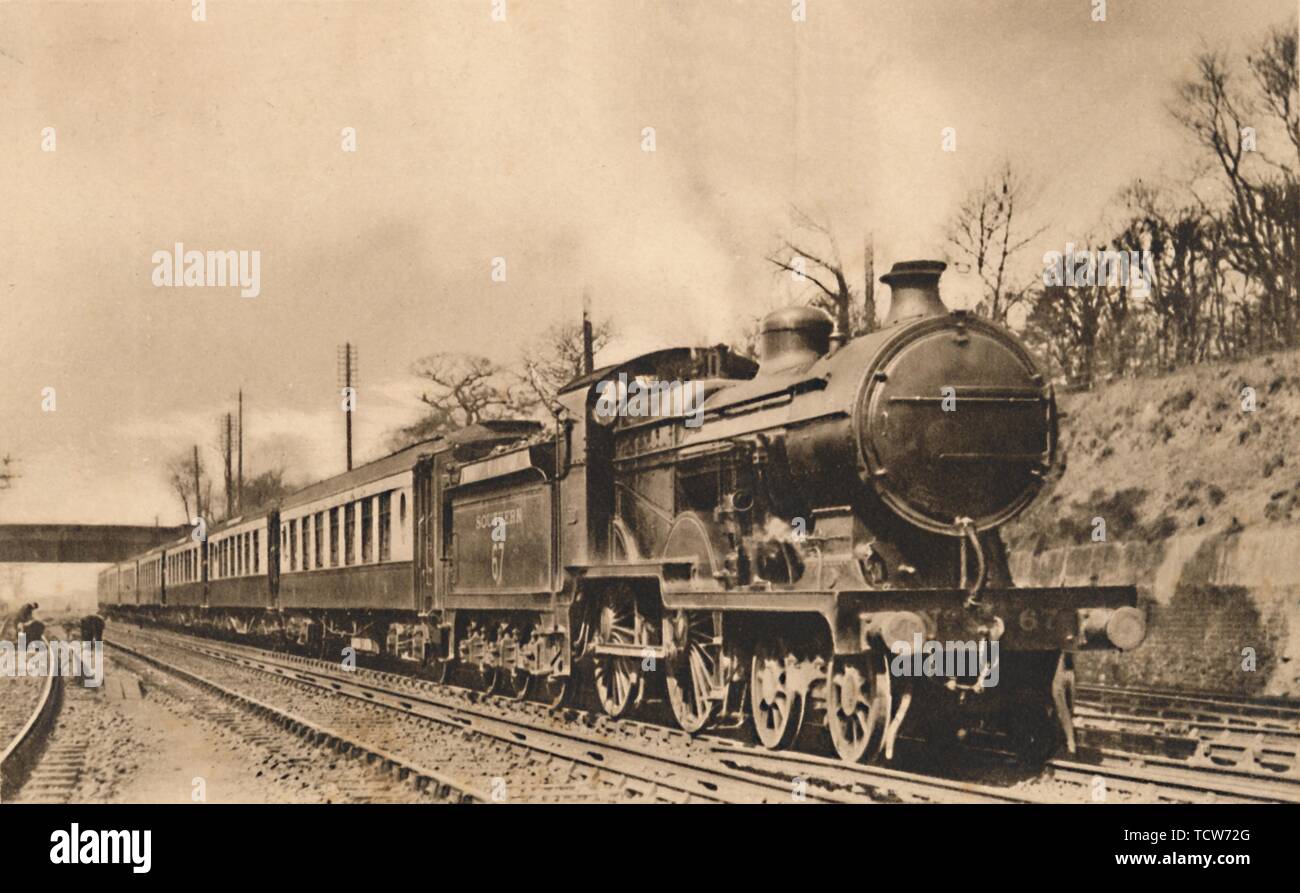 "Continentale proprio Pullman Limited Express', c1920s. Creatore: sconosciuto. Foto Stock