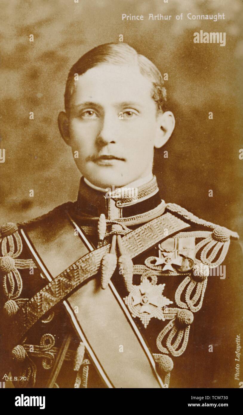 "Il principe Arthur di Connaught', c1908, (1911). Creatore: Lafayette. Foto Stock