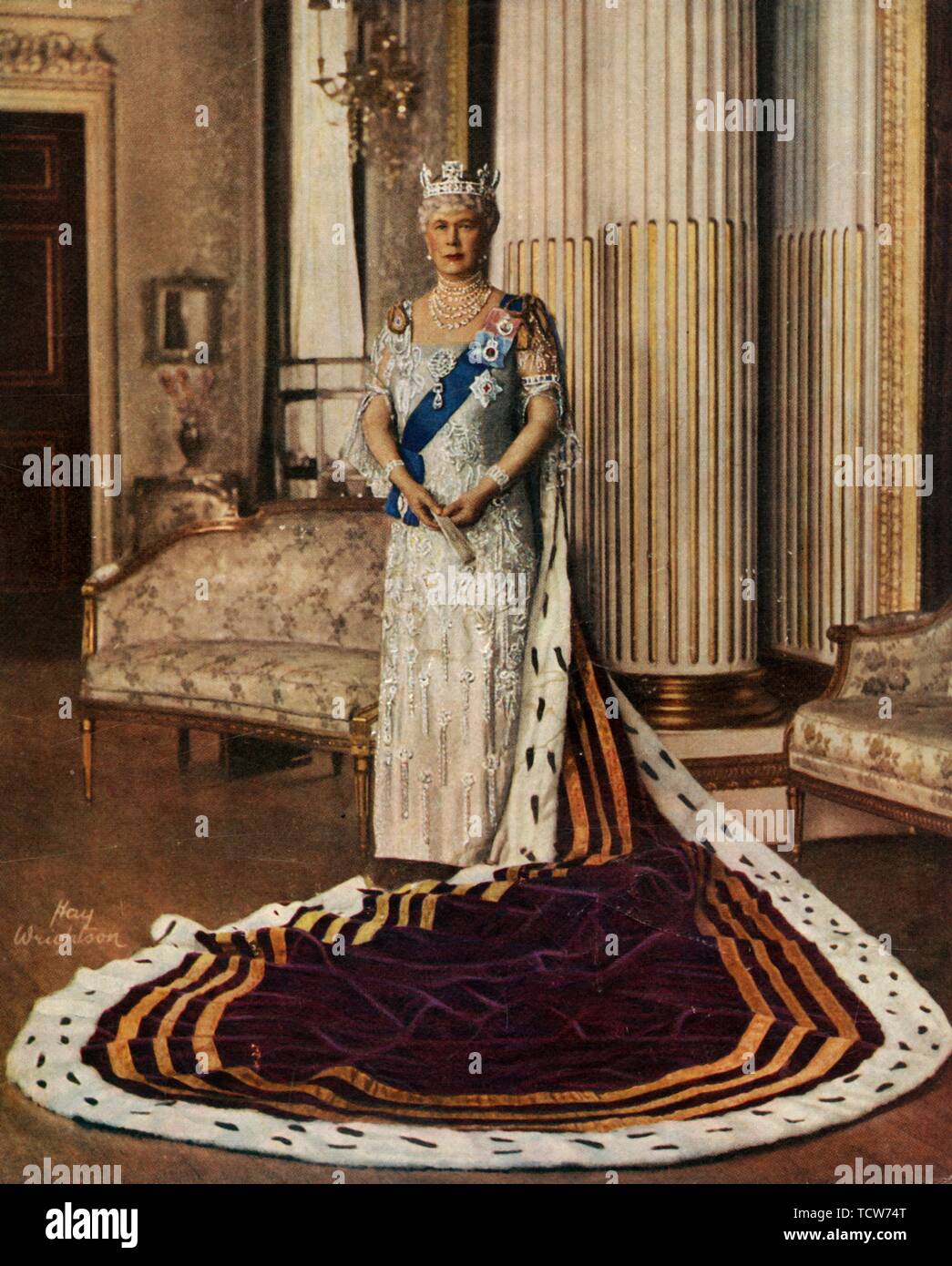 "La Regina madre", 1937, (1951). Creatore: fieno Wrightson. Foto Stock