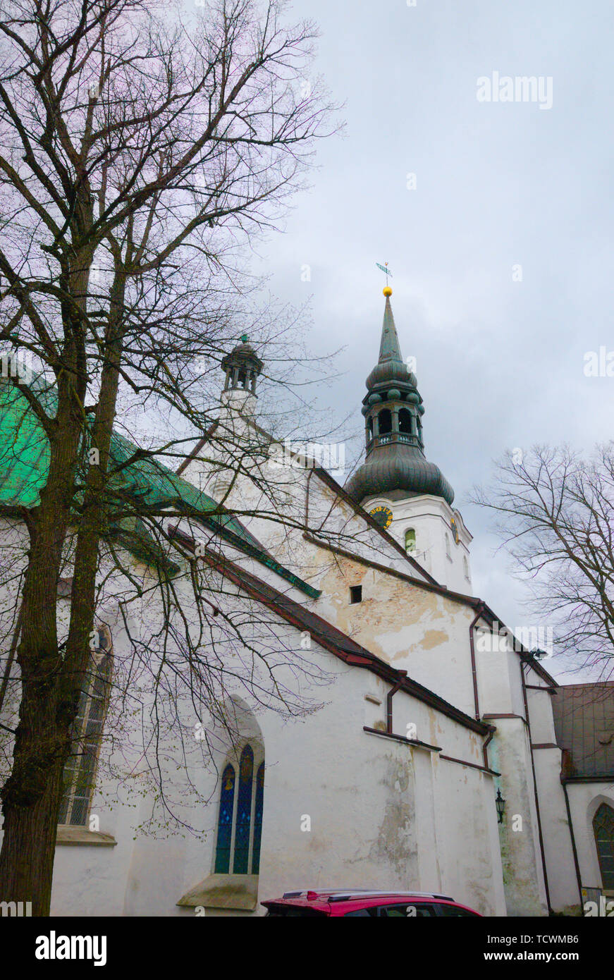 Cattedrale di Santa Maria la Vergine nella 'Città Vecchia' di Tallinn, Estonia Foto Stock