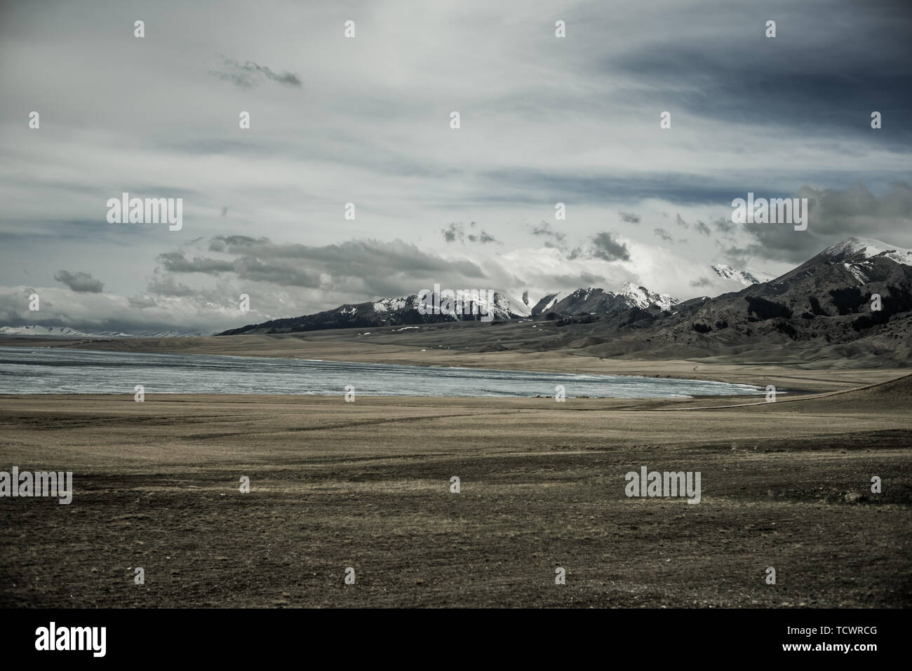 Lo scenario di Lang Mu tempio Foto Stock