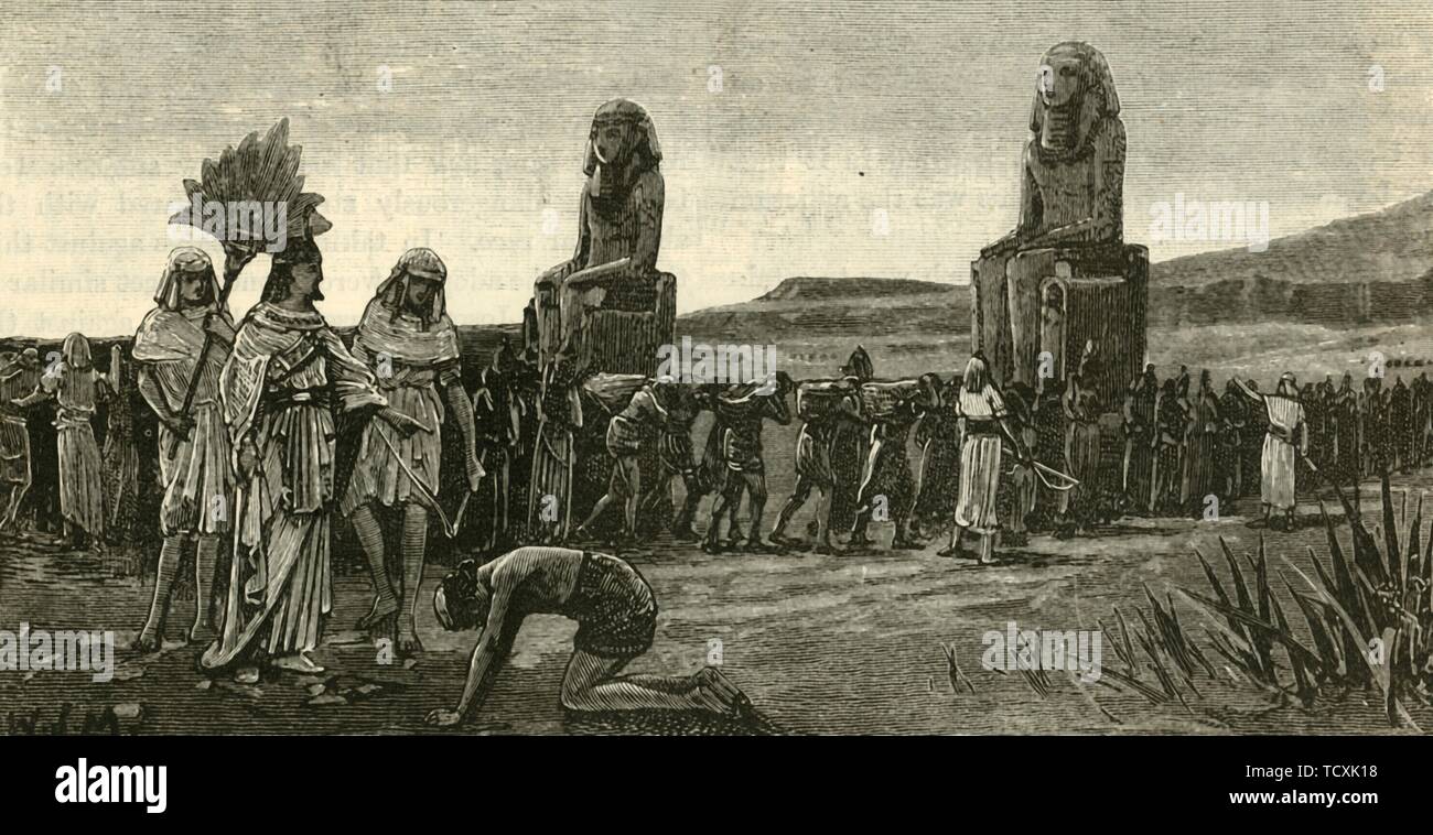 "Israeliti e i loro oppressori', 1890. Creatore: sconosciuto. Foto Stock