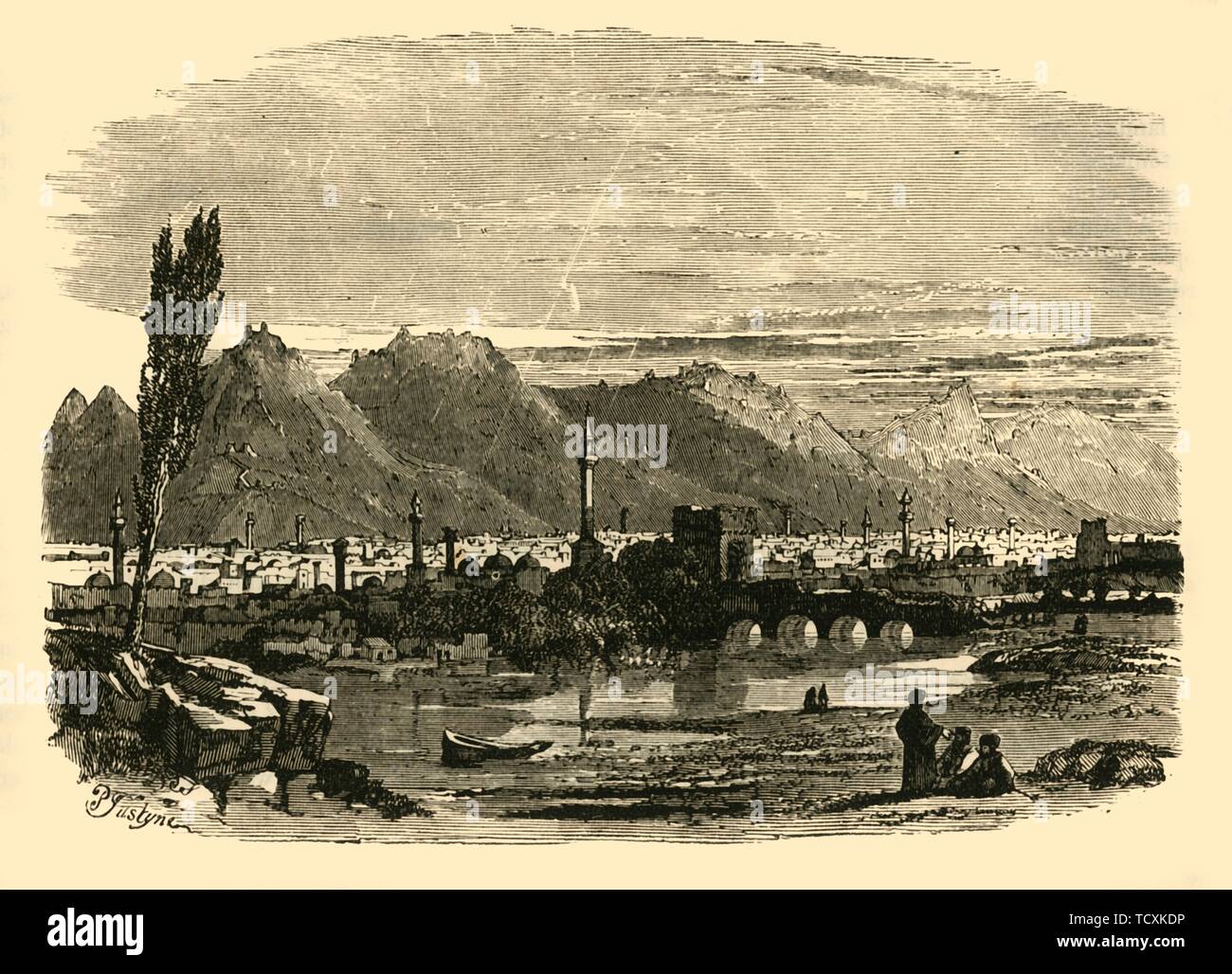 "Antiochia di Siria", 1890. Creatore: sconosciuto. Foto Stock