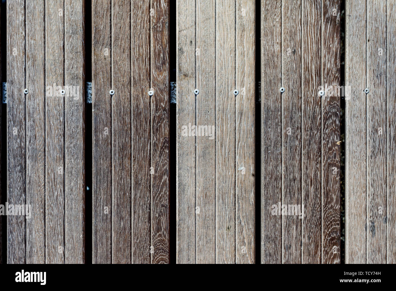 Il grunge di legno bianco - texture di sfondo senza giunture Foto Stock