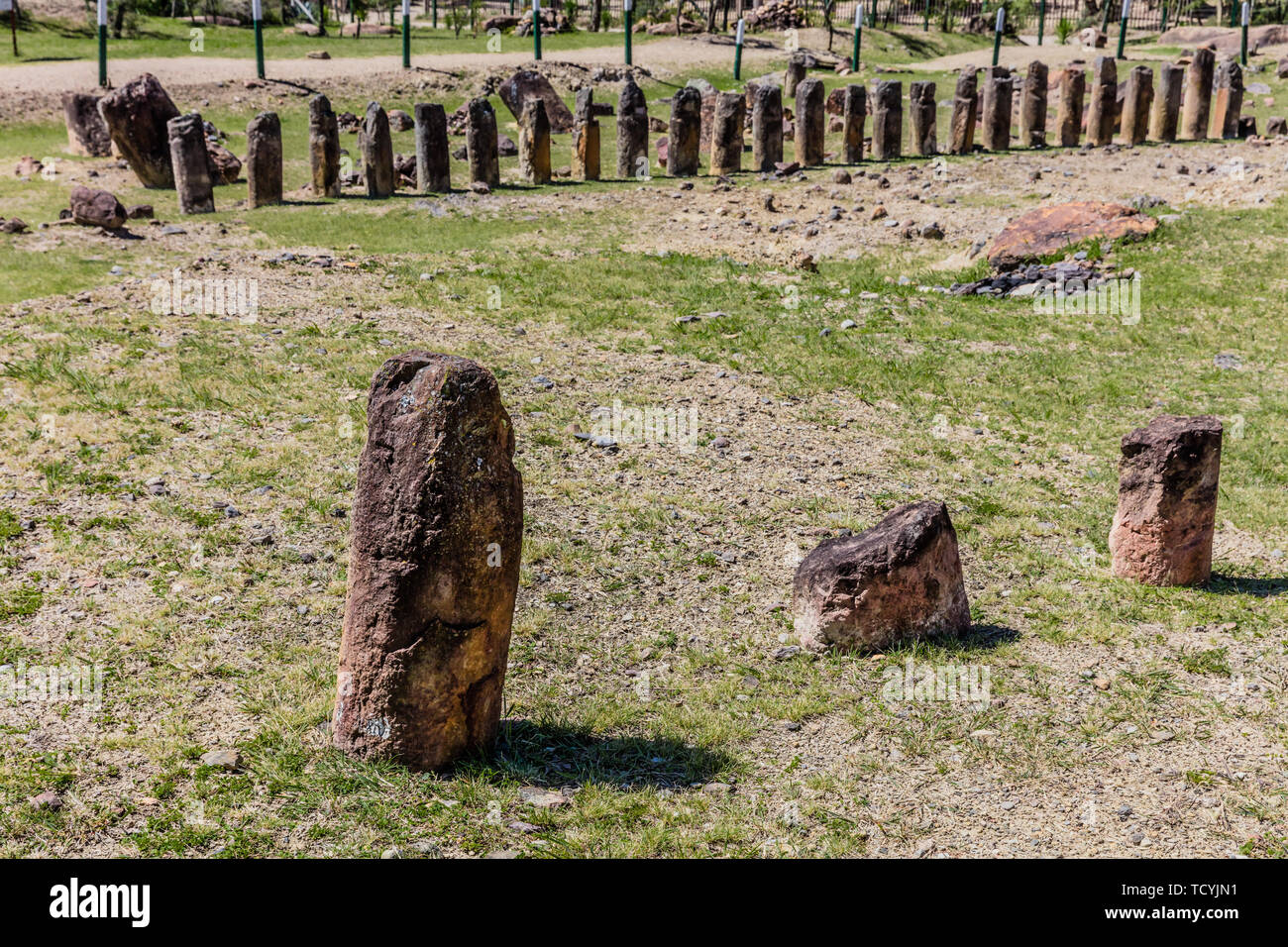 El infiernito vicino a Villa de Leyva Boyaca in Colombia Sud America Foto Stock