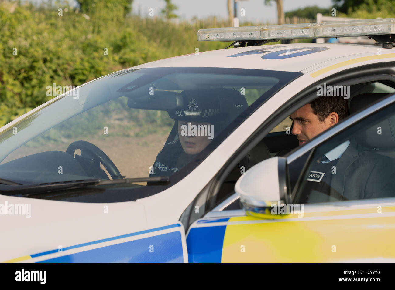 Black Mirror Da Sinistra Monica Dolan Daniel Ings Smithereens Stagione 5 Ep 501 In Onda Il 5 Giugno 19 Photo Stuart Hendry C Netflix Cortesia Everett Collection Foto Stock Alamy