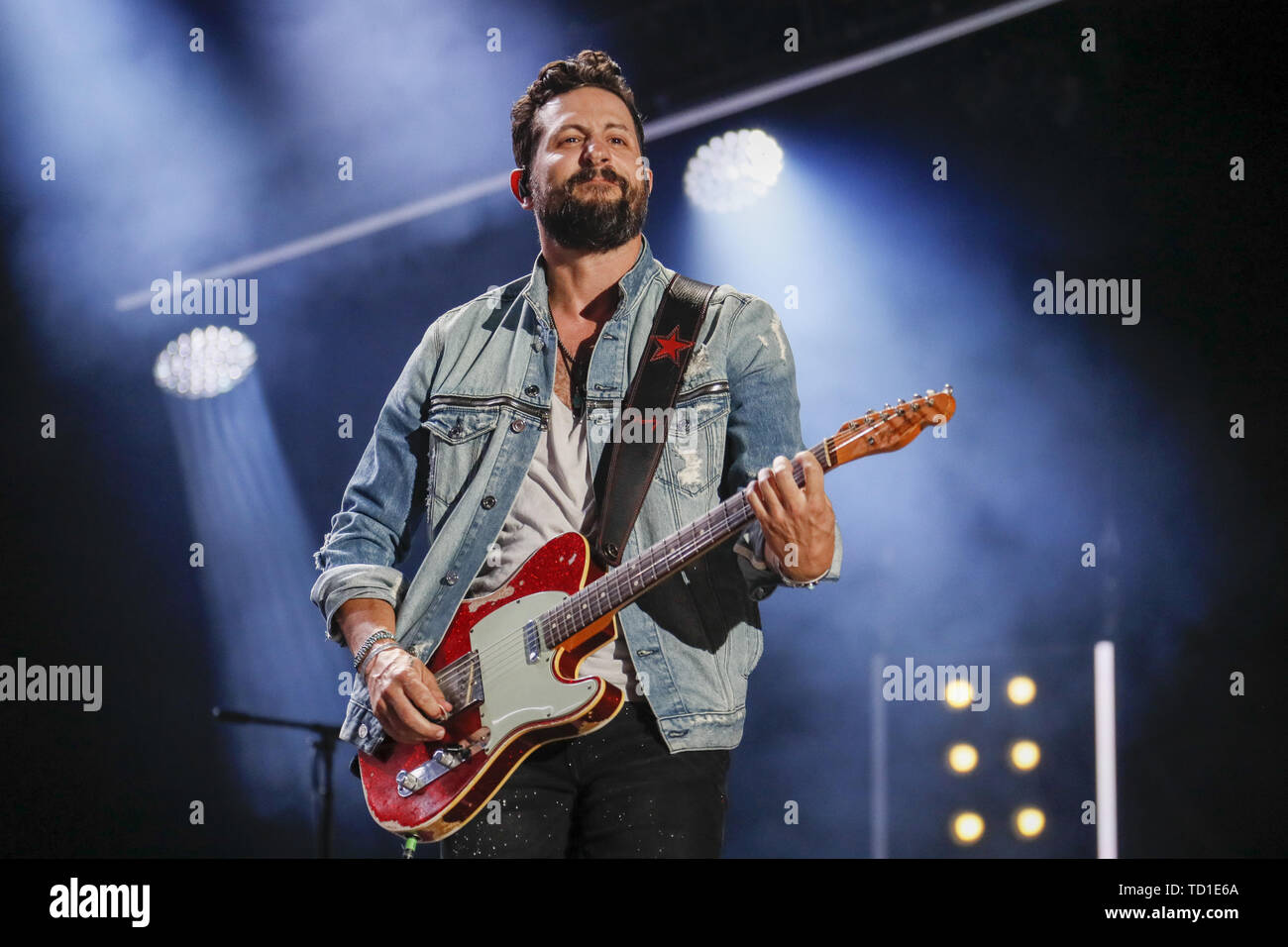 Giugno 9, 2019 - Nashville, Tennessee, Stati Uniti - 09 Giugno 2019 - Nashville, Tennessee - Matteo Ramsey,Old Dominion. 2019 CMA Music Fest concerto serale tenutosi a Nissan Stadium. Photo credit: Federico Breedon/AdMedia (credito Immagine: © Federico Breedon/AdMedia via ZUMA filo) Foto Stock