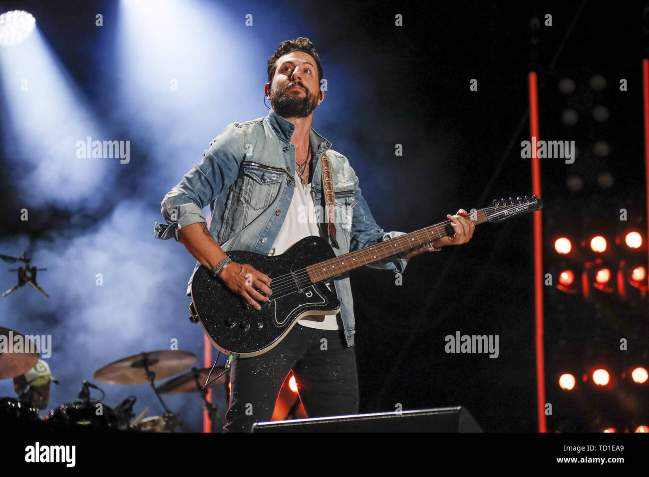 Giugno 9, 2019 - Nashville, Tennessee, Stati Uniti - 09 Giugno 2019 - Nashville, Tennessee - Matteo Ramsey,Old Dominion. 2019 CMA Music Fest concerto serale tenutosi a Nissan Stadium. Photo credit: Federico Breedon/AdMedia (credito Immagine: © Federico Breedon/AdMedia via ZUMA filo) Foto Stock